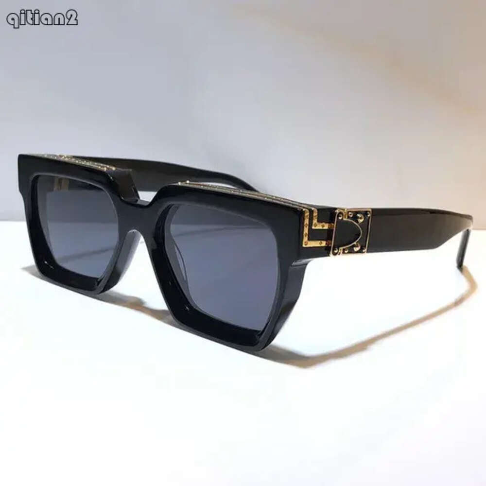 MILLIONAIRE Women Designer Full Frame Vintage 1165 1.1 Sunglasses for Men Shiny Hot Sell Gold Plated Top 96006