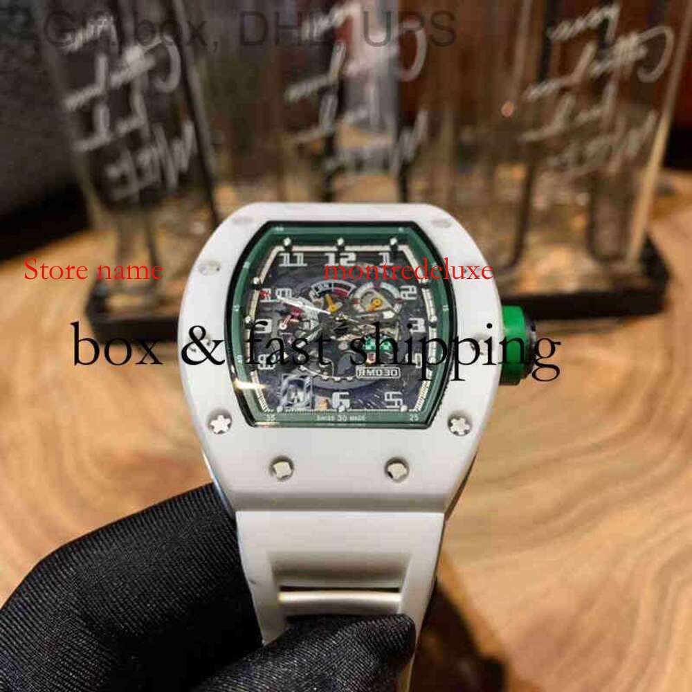 superclone rm030Multi-function Watches Wristwatch Designer Luxury Mens Mechanics Watch Wine Barrel Leisure Business 216 montres de luxe