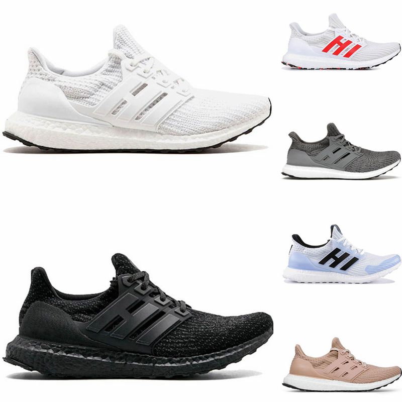 2023 Ultraboosts 20 UB 6.0 4.0 5.0 Män Runningskor Tech Indigo Purple Dash Grey Ultra Core Triple Black White Solar Yellow Blue Metallic Women Casual Trainer Sneakers S6