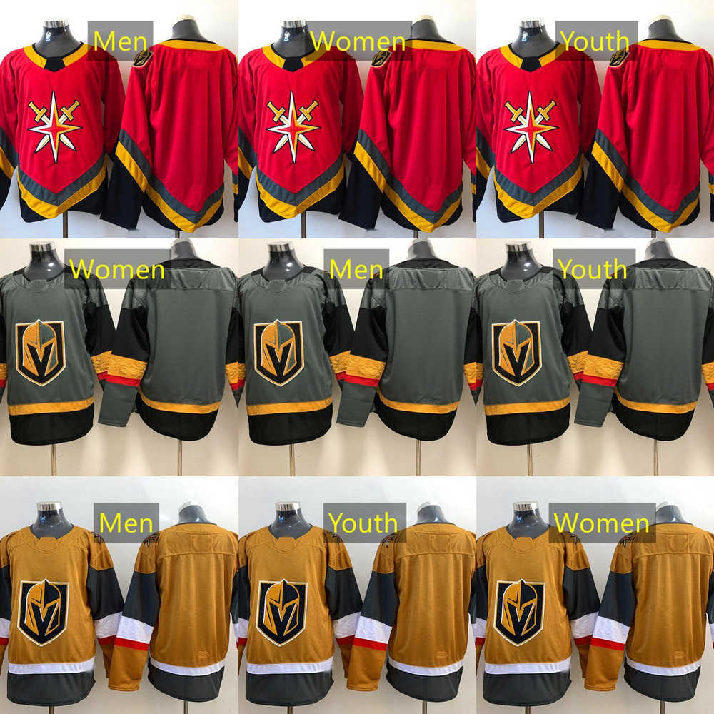 Vegas Golden Knights Gold Premier Youth Blank Hockey Jersey - Multiple –  Bleacher Bum Collectibles