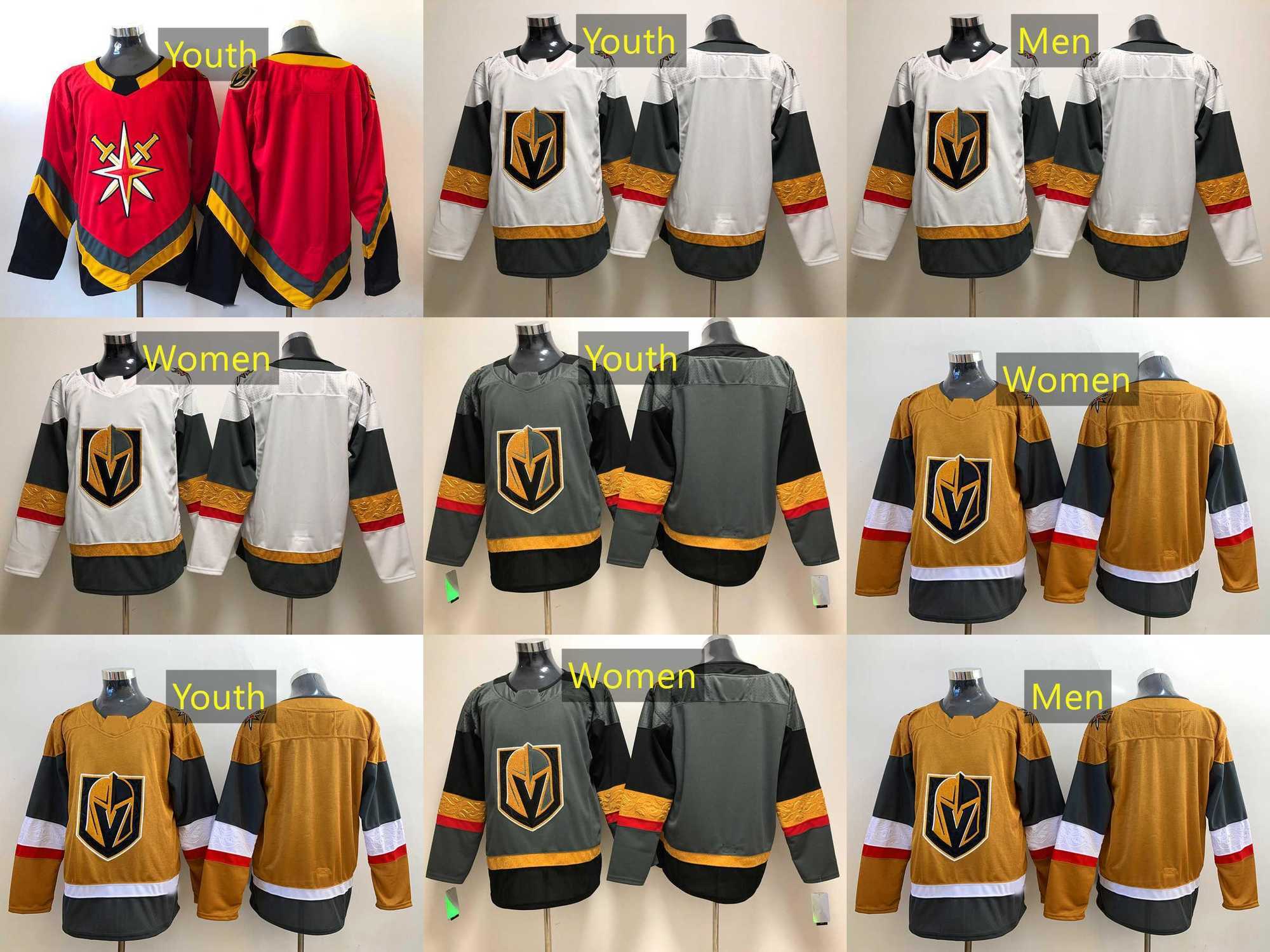Vegas Golden Knights Custom Away Jersey – Discount Hockey