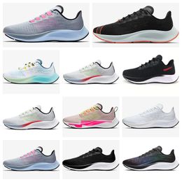 QULITY Air Zoom Zapatos casuales Hombres Mujeres OG Zoom% Máxis Flyease 35 38 Pegasus 37 39 Classic Brezo Blanco Black Navy Cloro Blue Blue Wolf Grey Diseñador de diseñadores de diseñadores