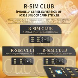 iOS16のRSIM18ロック解除カードRSIMクラブr-SIM17 RSIM 16 iPhone 14 13 12 1 11 TMSI ICCID 4G 5G ESIM