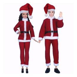 Hot Sale Fashion Lover Clothes Kids Toys Miniature Doll Accessories Dress Things For Barbie Ken DIY Pretend Play Game Present