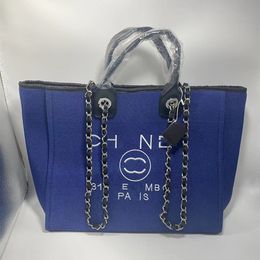 Designerka torba Channl torebka zakupów TOTE VINTAGE RODHELD PIELONA PIELĘCIE Klasyczny luksusowy alfabet duża zdolność łańcucha ramion Crossbody Bag
