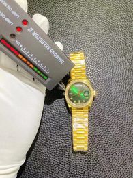 Luxury Mens Watch Movement Watches for Men Iced Out Watch Moissanite Watch Wristwatch Mechanical Automatic Designer Watches de alta qualidade Relógio de diamante Montre 0017
