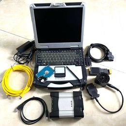 Для BMW ICOM Следующие автоматические инструменты для диагностики кодирования с CF31 I5 CPU 4G использовали Toughbook ноутбук 1 ТБ HDD Последний V01.2023