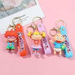 Dekompression Toy Cartoon Characters nyckelkedja söta väska charm små gåvor