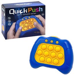 Rolig ljus upp bubblan pusselspel maskin snabb tryck dekomprimering leksak elektroniskt spel ping spel