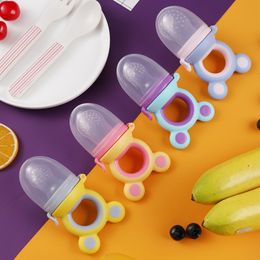 Baby Teether Nipple Fruit Food Feeder Soothers for New Born Silicone Teethers Fresh Food Nibbler Pacifier Clip Baby Accessories BPA Free