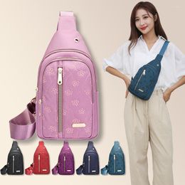 Outdoor-Taschen Mode Umhängetasche Nylon Frauen Handy Mini Female Messenger Purse Lady Wallet CrossBody Handtasche
