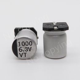 6.3v1000uf 10*10 SMD -chip aluminium elektrolytisk kondensator
