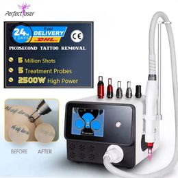 Portable Tattoo Removal Machine Picosecond Laser 532 755 1064 1320 Multifunctional Skin Care Device Pigmentation Removal Skin Rejuvenation Beauty Equipment