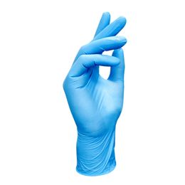 Xingyu Защита от рук одноразовые перчатки сгущенные прочные нитрильные инспекционные перчатки пищевые парикмахерские парикмахерские резиновые черно -голубые медицинские