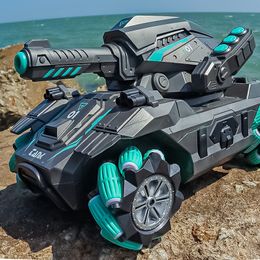 Kinderspeelgoedauto afstandsbediening Tank Drift Gebaar Inductie Armored Vehicle Water Bomb