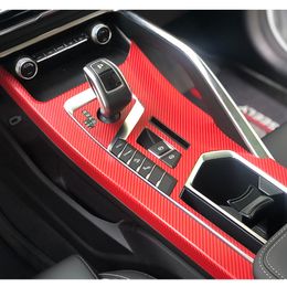 Per Geely CoolRay 2019-2021 Pannello di controllo centrale interno maniglia porta 3D/5D Fibre in fibra di carbonio decalcomanie Accessori per lo styling per auto