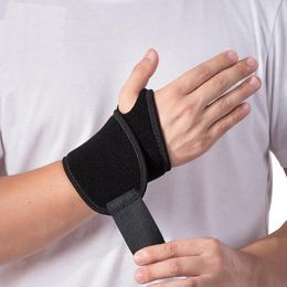 1pcの親指スタビライザーブレースの手首のラップ調節可能なサポートブレーススポーツ傷害腱炎と関節炎のリストバンドはすべてのARMサポートブレースに収まります