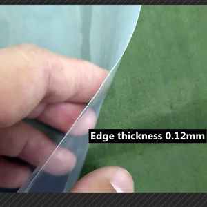 0,12 mm en tissu étanche transparent Film PE Film Balcon Garden Tarpaulin Greenhouse Plant succulent Keep Warm Imperproof Tissu