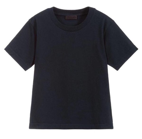 0-12T enfants printemps été t-shirts lettre desgin t-shirts bébé garçons filles top t-shirts enfants t-shirt taille 100-140 cm manches courtes 100% coton rose rouge bleu foncé beige