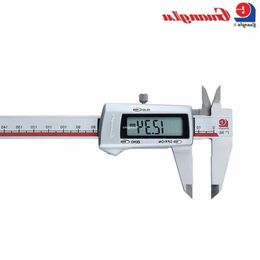 Freeshipping 0-150/200/300mm Digital Caliper Electronic Measurement Instruments 3V Battery Micrometer Vernier Caliper Measure Tools Krrpb