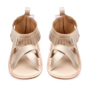 0-18 maanden Tassel Bows Pasgeboren baby First Walkers schoenen Summer Boy Girls Sandaal Kids Toddler Infant Prewalker PU Sneaker