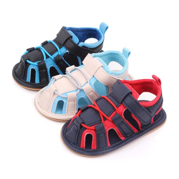 Sandalias para bebés de 0 a 18 meses, zapatos para niños pequeños, suela antideslizante, zapatos de verano para bebés, primeros andadores, llegadas 210713