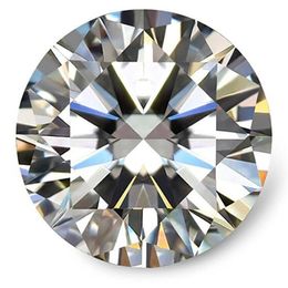 0,1ct ~ 8,0ct (3,0 mm ~ 13,0 mm) D / f couleur VVS Rond Brillant Cut Moissanite avec un certificat Test Positive Loose Diamond