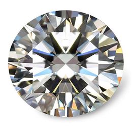 0 1Ct-8 0Ct3 0MM-13 0MM D F couleur VVS Moissanite ronde brillante avec un Test de certificat positif diamant en vrac 245b