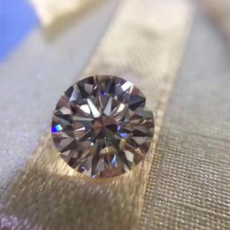 0 1Ct-8 0Ct3 0MM-13.0MM G H Kleur VVS Duidelijkheid Ronde Briljante Synthetische Gecertificeerde Diamant Moissanite Diamant Test Positief284B