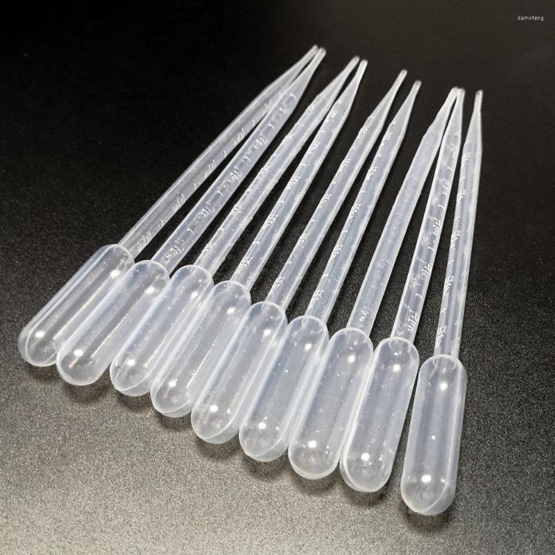 Pipette Pasteur con contagocce in plastica usa e getta da 0,2 ml a 10 ml, pipette per tubi di paglia Pap per esperimenti di test di chimica di laboratorio