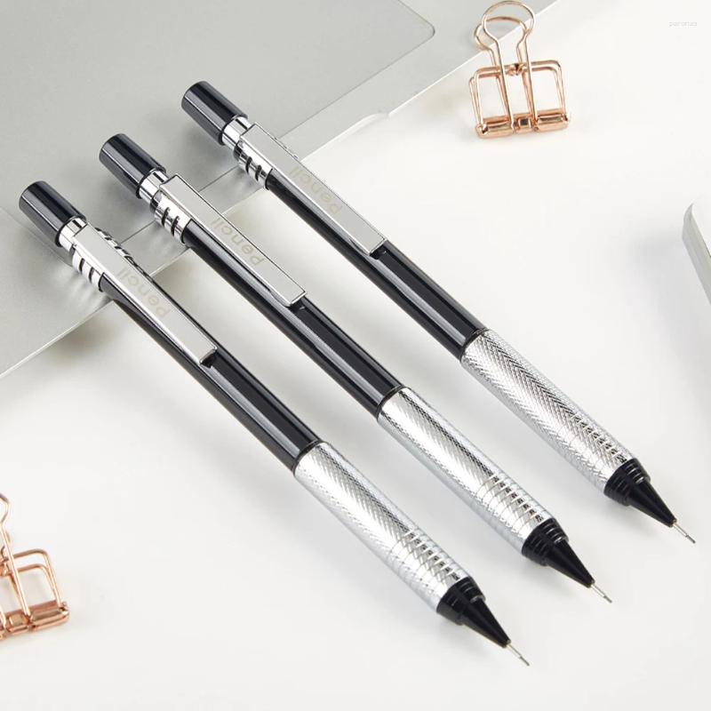 0.3/0.5/0.7/0.9mm Metal Automatic Pencil Writing Drawing Tools Professional Machanical Stationery School Office Supplies