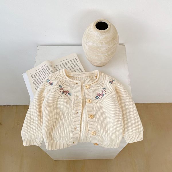 0-3 ans bébé tricoté Cardigan bébé pull mode tricoté Cardigan veste pull manteau filles Cardigans automne hiver chandails 2580