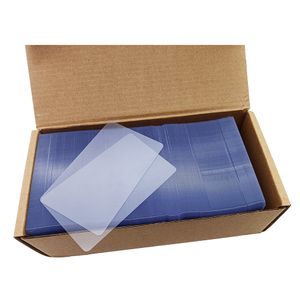 Carte en plastique PVC de 0.35mm, sans impression de cartes transparentes pour écran de téléphone portable, outil de réparation d'ouverture à levier LCD