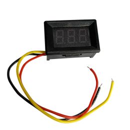 0,36 inch digitale voltmeter rood groen blauw DC 0-300V 0-600V 3 draad 3 digit display LED-spanning Paneel Tester autospanningsdetector