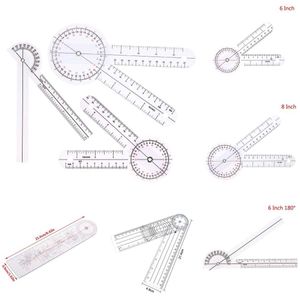 0- 360 graden Goniometer Angle Medical Spinal Ruler Inclinometer PROWRITOR FINDER METING TROOL