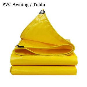 0,45 mm dikke PVC Tarpaulin Regendichte stoffen kas planten schuur waterdichte hoes zeil tuin swing luifel luifel tarp