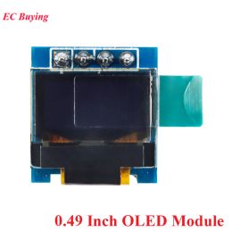 Module LCD Affichage OLED de 0,49 pouce blanc 0,49 "écran 64x32 I2C IIC Interface SSD1306 Pilote pour Arduino AVR STM32