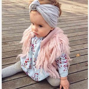 0-4Y enfants filles glands gilet gilet bébé pulls tricotés cardigan gilets mignons vestes d'automne outwear 210521