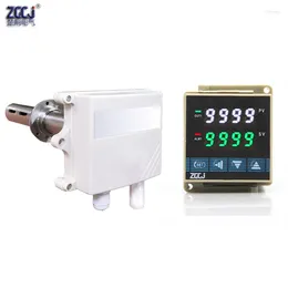 Moniteur de détecteur de gaz de contrôleur de CO2 de type conduit 0-5000ppm avec relais et sortie d'alarme