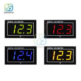 0,56 inch 2 draden DC 2,5-30V LED Digitale voltmeter Waterdichte spanningstester meter Paneelmeter voor auto-motorfiets