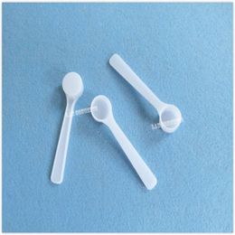 0,5 g gram 1 ml plastic schep PP lepel meetinstrument voor vloeibaar medisch melkpoeder - 200 stuks veel OP1002257Y