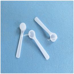 0 5g gram 1ML Plastic Scoop PP Lepel Meetinstrument voor vloeibare medische melkpoeder - 200 stuks veel OP1002280G