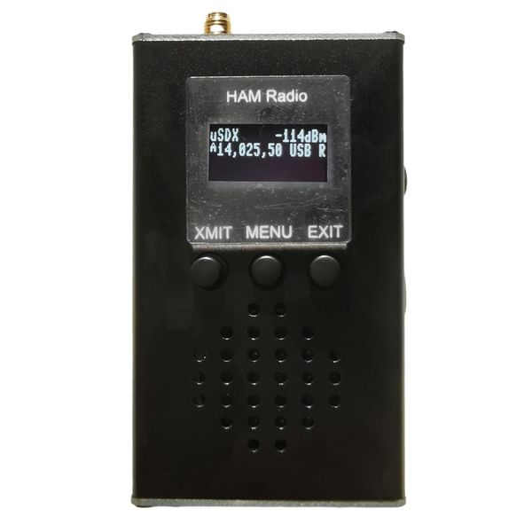 0.5MHz-30MHz uSDX Handheld Transceivers CW AM SSB TriBand Mini Radio Amateur Kortegolf 15 20 40M QRP