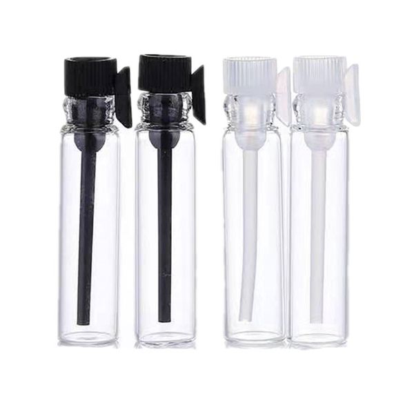 0.5ML 1ML 2ML 3ML Botella de perfume de vidrio Pequeños frascos de muestra recargables de viaje de perfume