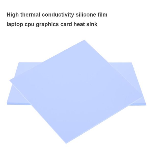 0,5 mm / 1,0 mm / 2,0 mm 100x100 mm tampon thermique thermos pour un ordinateur CPU Graphics puce en silicone graisse conductrice thermal