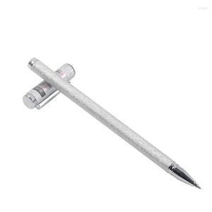 0.5mm Metalen Balpen Gel Pen Voor School Schrijven Supply Kwaliteit Zwart Refill Kawaii Kantoor Relatiegeschenk Pennen Kan aanpassen LOGO