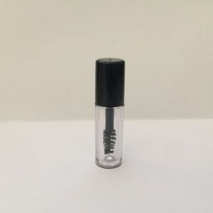 0.8 ml Lege Mascara Buis met Wand Wimper Crème Container Fles Transparante Wimper Buis Flesjes Fles Met Rubber Inserts