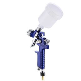 0,8 mm/1,0 mm mondstuk H-2000 Professionele HVLP Mini Paint Spray Gun draagbare airbrush voor het schilderen van auto aerograaf pneumatisch pistool 210719