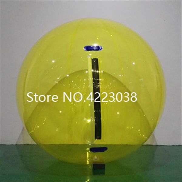 Envío Gratis 0,8mm PVC 2m fábrica transparente caminar sobre la bola de agua, bola inflable para caminar sobre el agua, bola Zorb para piscina de agua