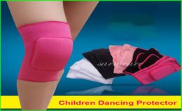 000260 Genouillères de danse pour enfants bien protégés enfants exercice genouillère protecteur enfants genouillère rotule 6628077
